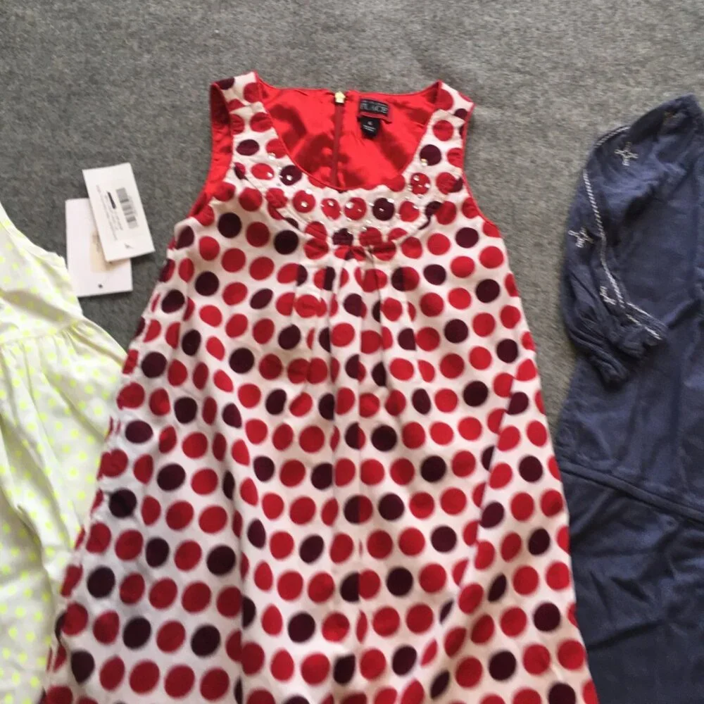 Girl Size 6/6X Clothing Lot 5x Pieces Bulk Winter Preppy Corduroy Flannel Cotton